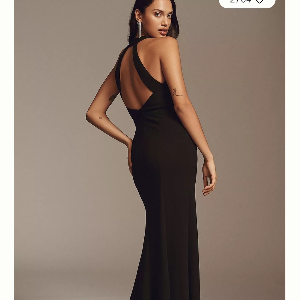 Elegant Black Evening Gown